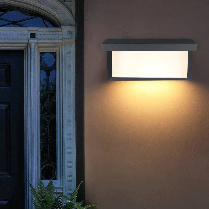 NimboPath LED Außenwandleuchte mit IP65 Wetterschutz