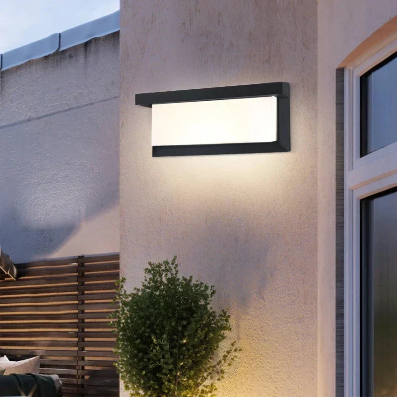 NimboPath LED Außenwandleuchte mit IP65 Wetterschutz – Ansicht 2 von 7
