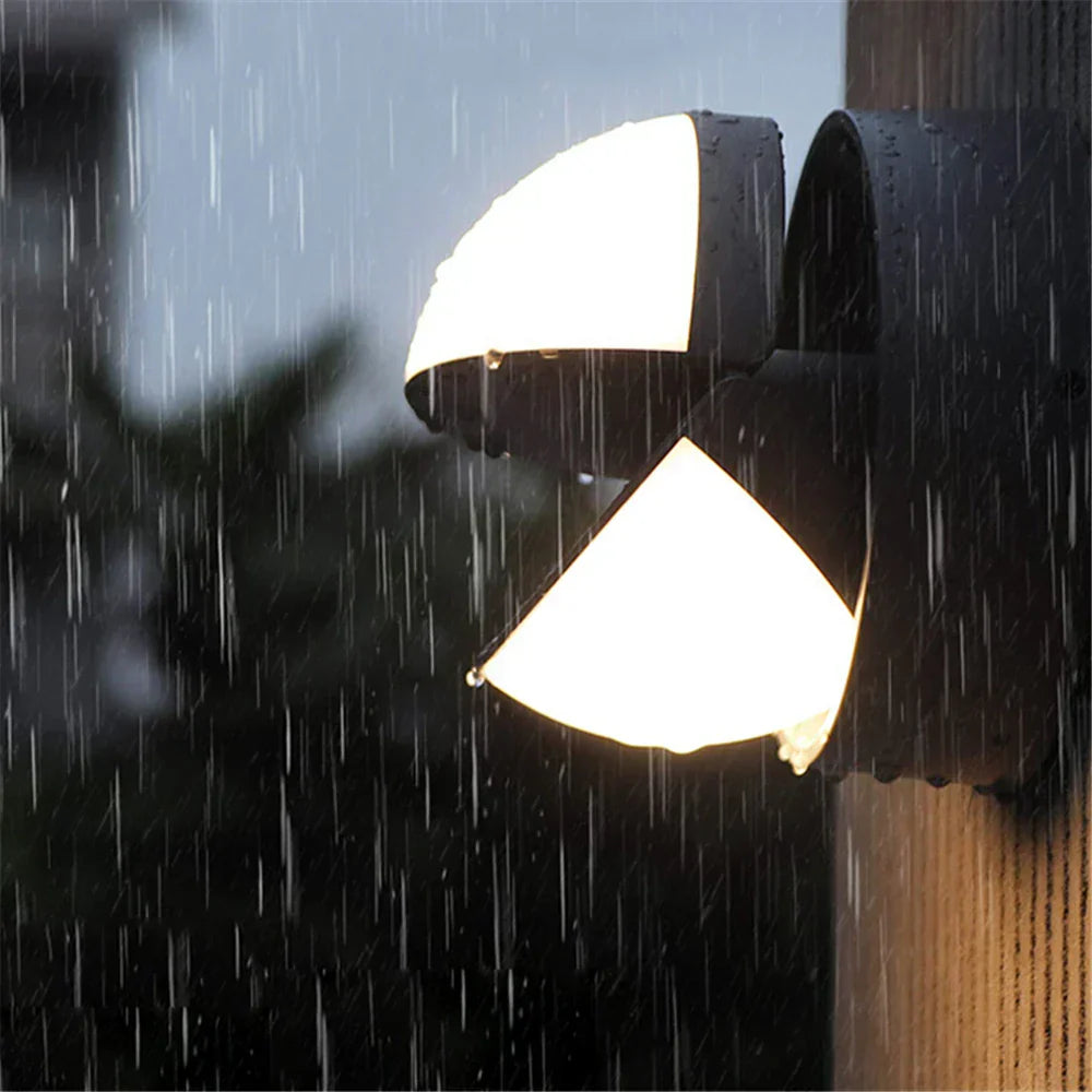 EdgeLumo Wetterfeste LED-Wandleuchte für den Außenbereich – Außenwandleuchte – Ansicht 11 von 17