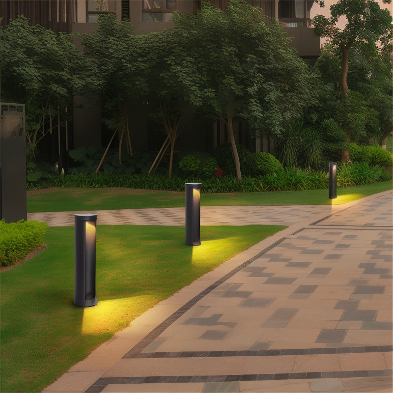 HavenGlow Wetterfeste LED-Lichterkette für den Garten aus Aluminium – Ansicht 2 von 5