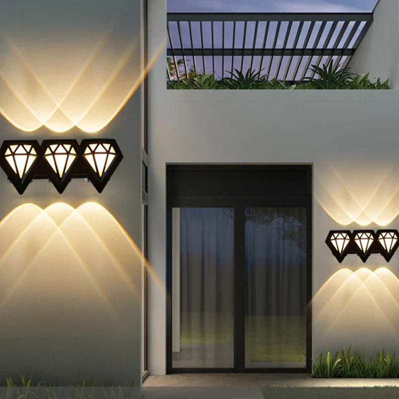 WendaCurve LED Außenwandleuchte wasserdicht – Ansicht 2 von 9