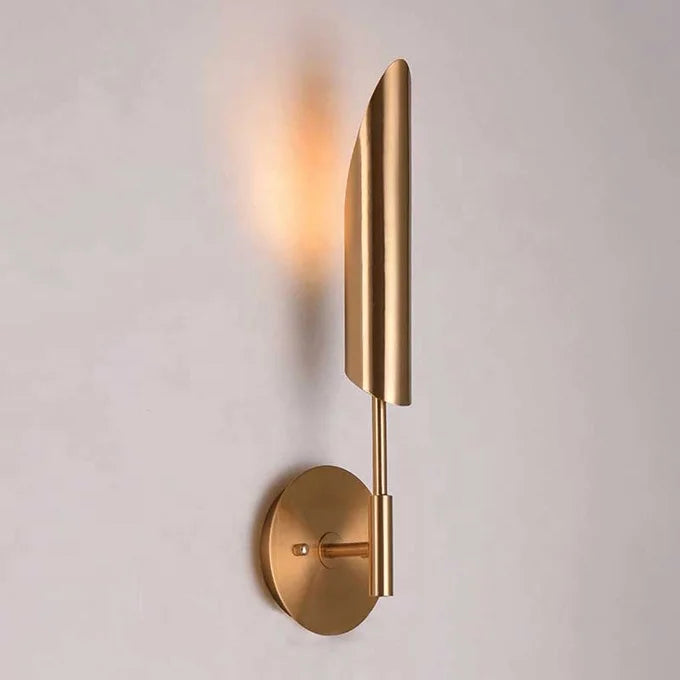 AureoWall Goldene LED-Wandleuchte für Wohnzimmer – Ansicht 3 von 15