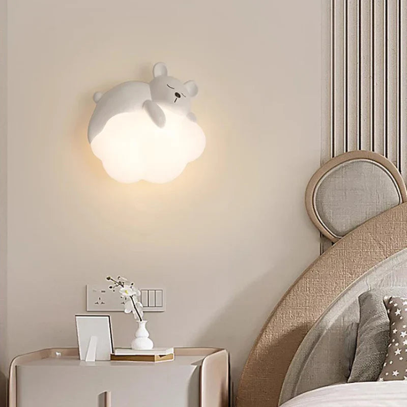 PandaGlow LED-Wandleuchte fürs Kinderzimmer – Nachtlicht – Ansicht 12 von 15