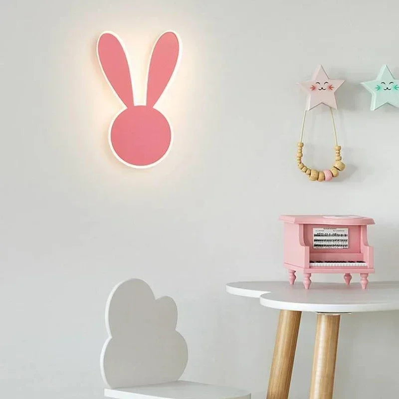 BunnyGlow LED-Wandleuchte in Hasenform fürs Kinderzimmer