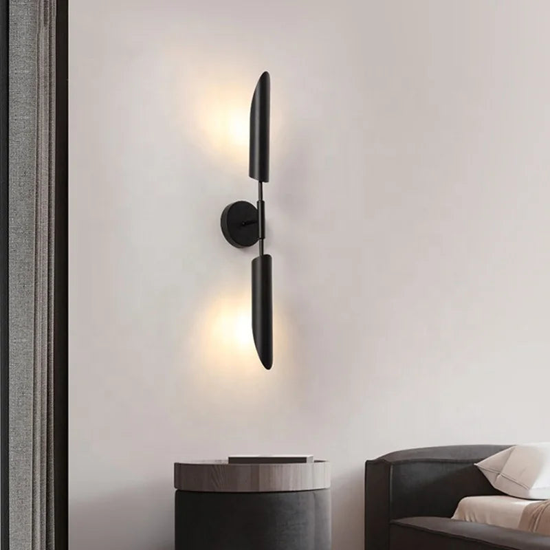 AureoWall Goldene LED-Wandleuchte für Wohnzimmer – Ansicht 13 von 15
