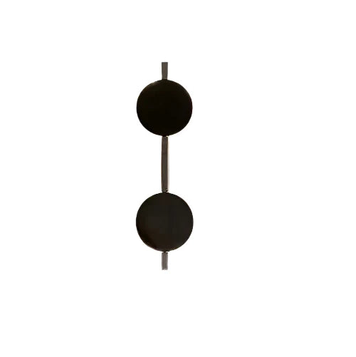 GlintWave Drehbare LED-Wandleuchte mit Wellendesign – Ansicht 4 von 9