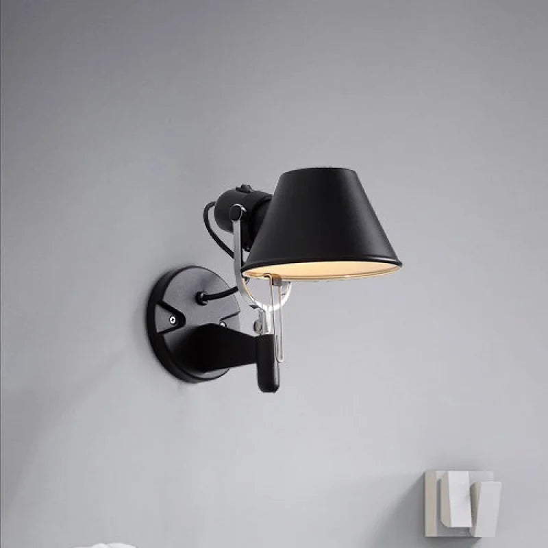 RockGlow Industrielle LED-Wandleuchte mit Schwenkarm – Ansicht 5 von 5