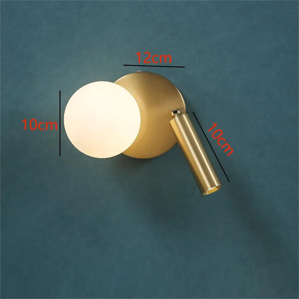 CavaArc Drehbare LED-Wandleuchte im skandinavischen Design – Ansicht 7 von 8