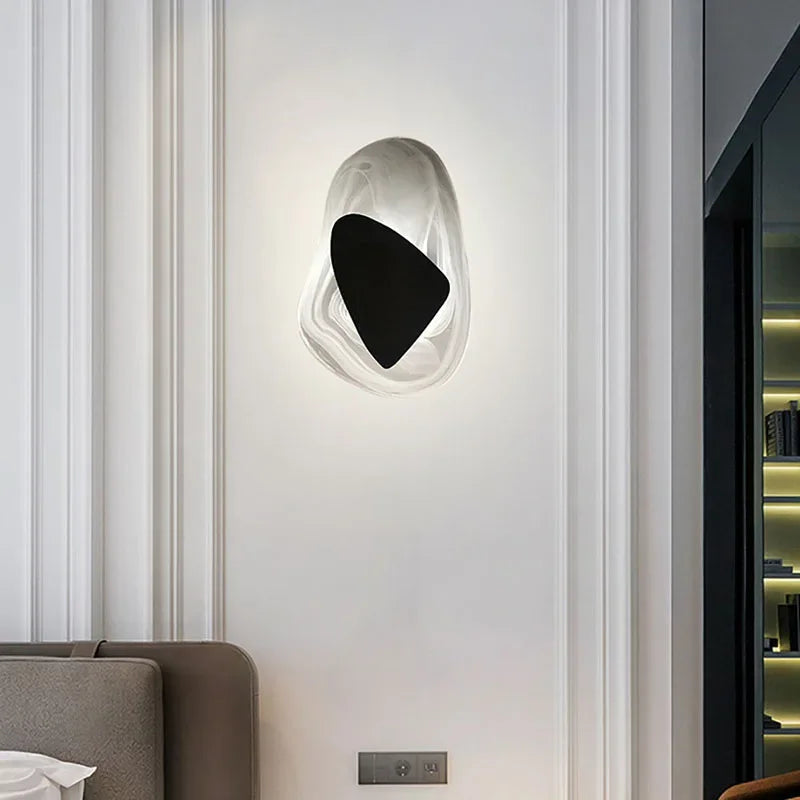 DracoMist Moderne LED-Wandleuchte mit wählbarer Lichtfarbe – Ansicht 10 von 13