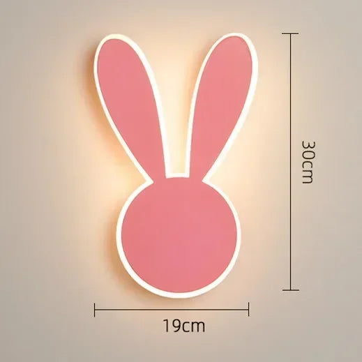 BunnyGlow LED-Wandleuchte in Hasenform fürs Kinderzimmer – Ansicht 12 von 12