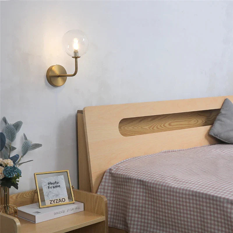 OpaleLux Elegante LED-Wandleuchte im Retro-Design – Ansicht 2 von 19