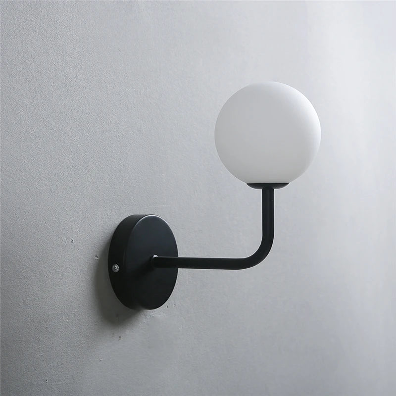 OpaleLux Elegante LED-Wandleuchte im Retro-Design – Ansicht 6 von 19