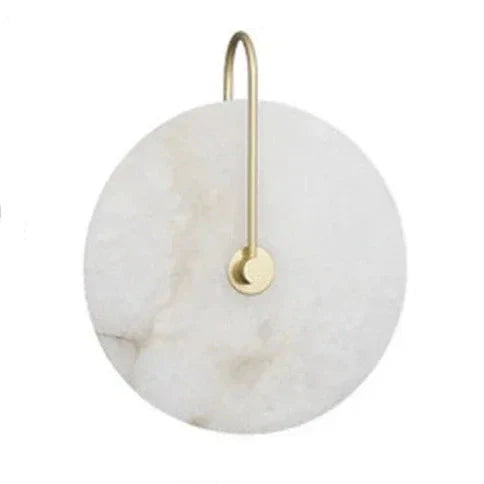 Marmoluce Elegante LED-Wandleuchte mit Marmor-Design – Ansicht 4 von 9