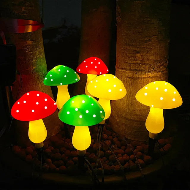 ShroomGlow Solar Pilzlampe für den Garten – Solarleuchte – Ansicht 2 von 7