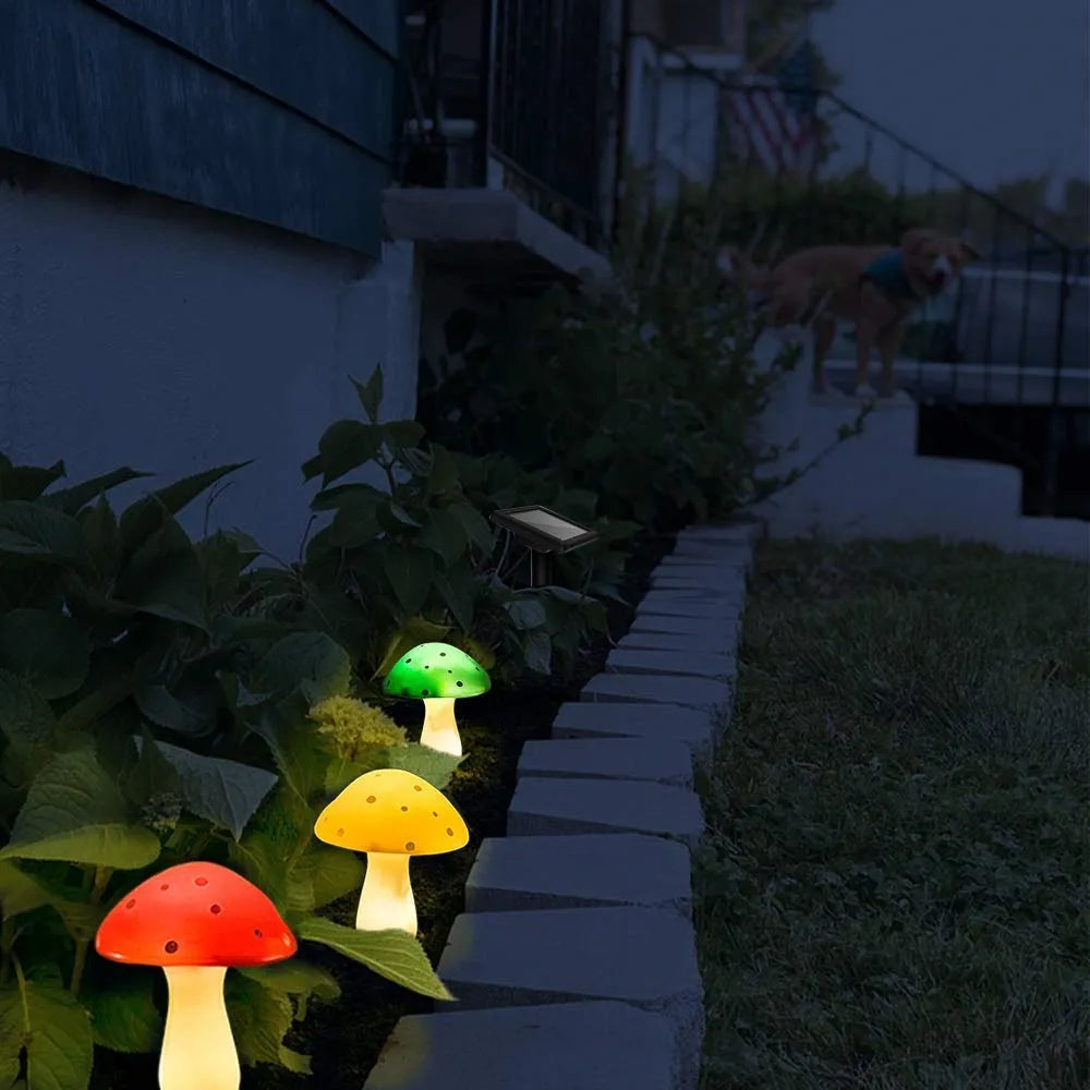 ShroomGlow Solar Pilzlampe für den Garten – Solarleuchte – Ansicht 6 von 7