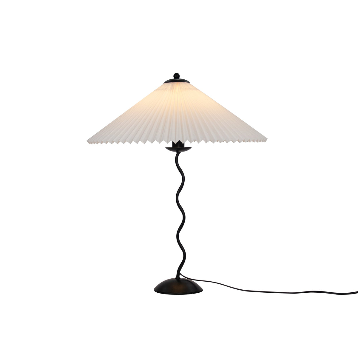 CurveWave Design-Tischlampe mit LED-Wellenform – Tischleuchte – Ansicht 7 von 34