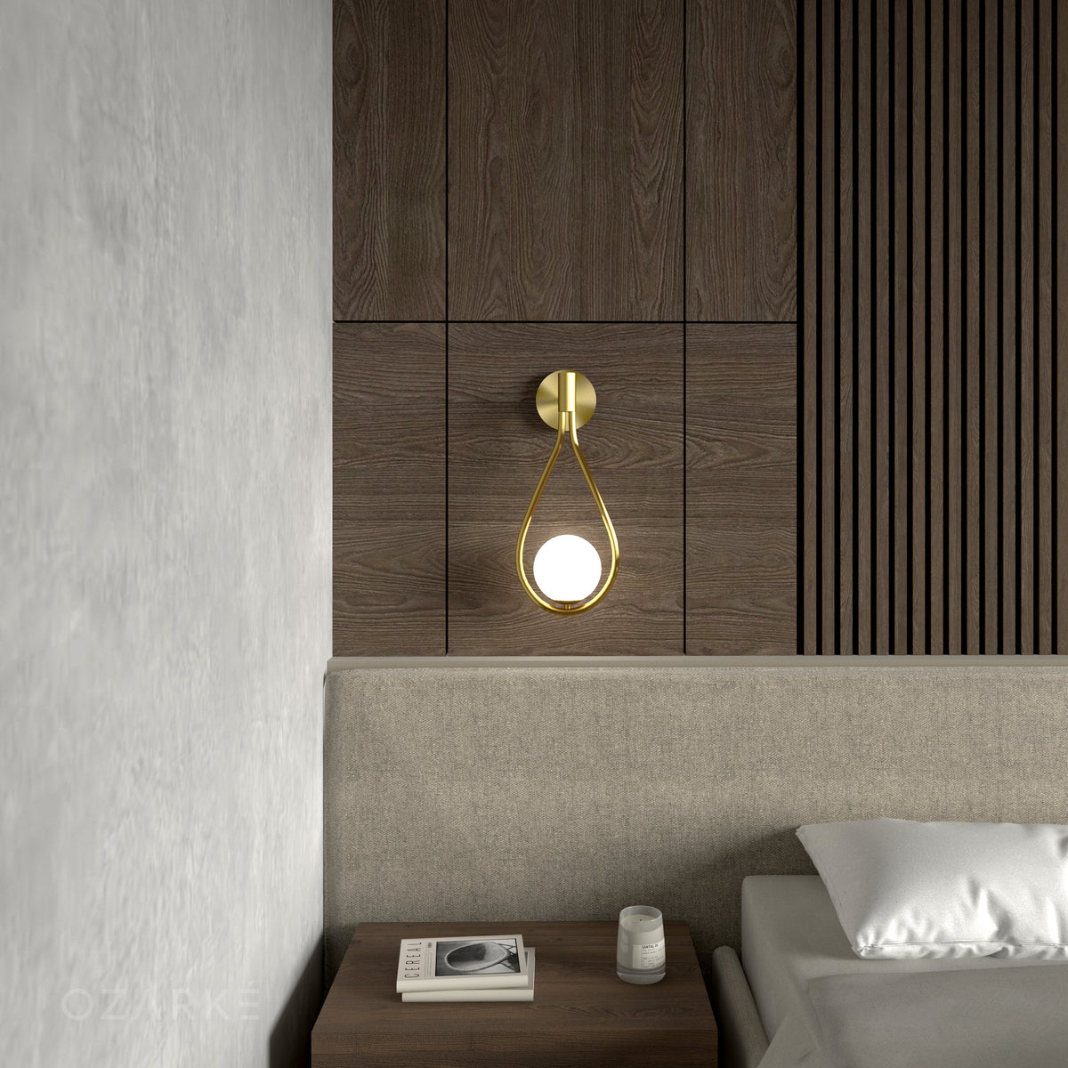 Aureo Drop Elegante LED-Wandleuchte im Tropfen-Design – Ansicht 7 von 11