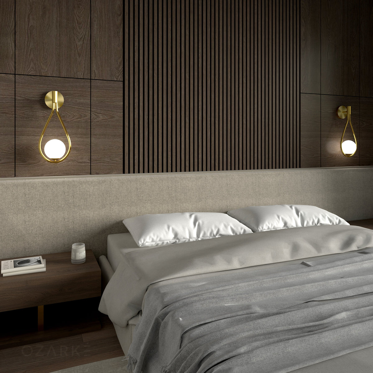 Aureo Drop Elegante LED-Wandleuchte im Tropfen-Design – Ansicht 8 von 11