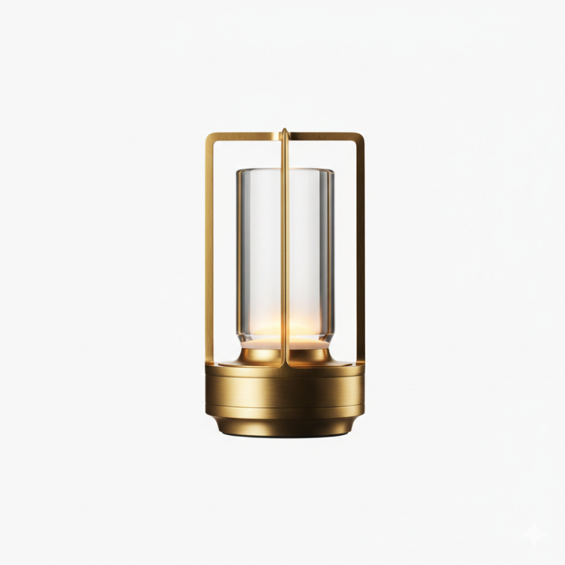 NordiCielo Dimmbare Kristallglas-Tischlampe – Tischleuchte – Ansicht 11 von 16