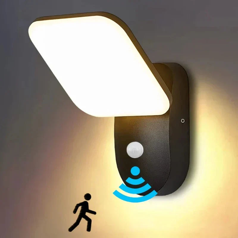 SentryGlow LED-Wandleuchte mit Bewegungssensor – Gartenleuchte – Ansicht 8 von 11