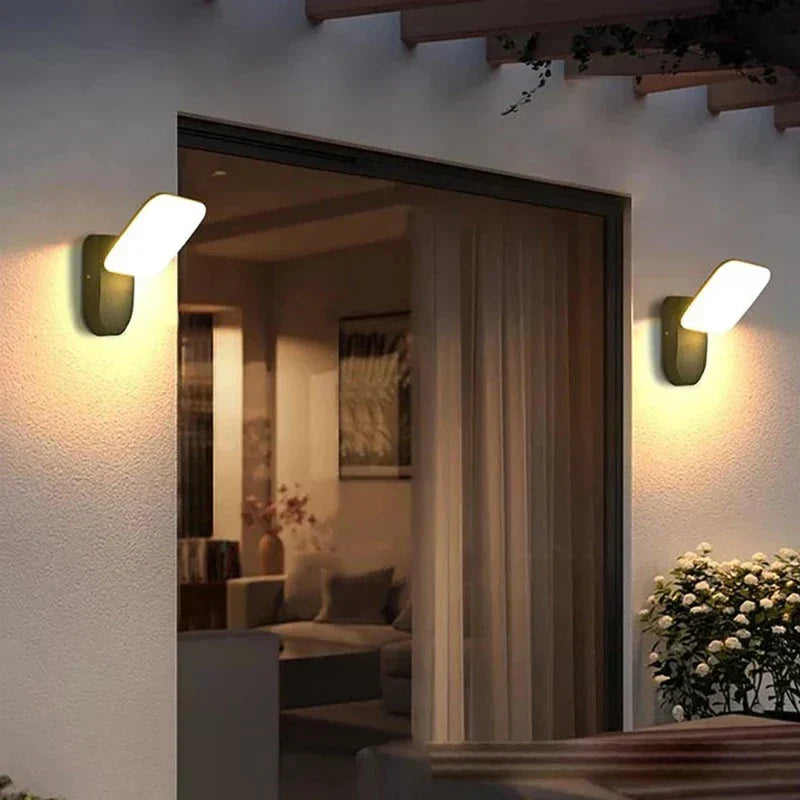 SentryGlow LED-Wandleuchte mit Bewegungssensor – Gartenleuchte