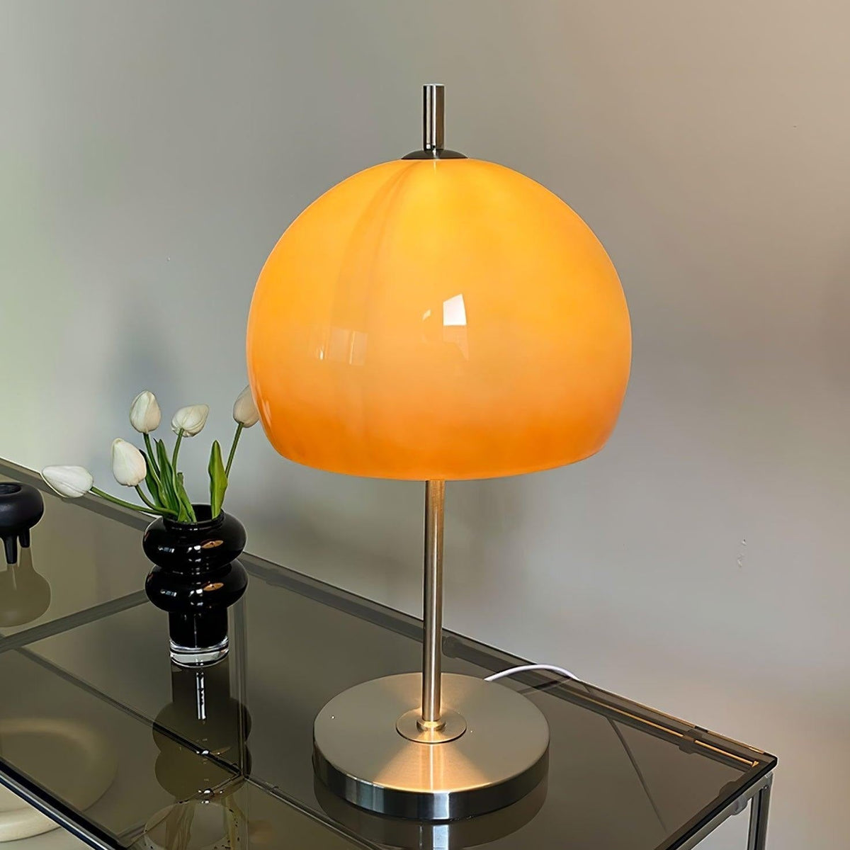 AmberDome Tischlampe im Bauhaus-Stil – Tischleuchte – Ansicht 34 von 40