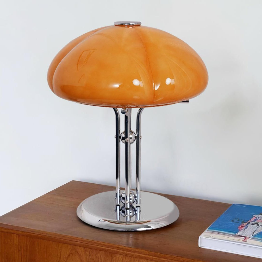 AmberDome Tischlampe im Bauhaus-Stil – Tischleuchte – Ansicht 32 von 40