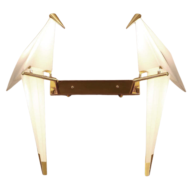 Aviluma Vogel-Wandleuchte mit warmem LED-Licht – Ansicht 6 von 15