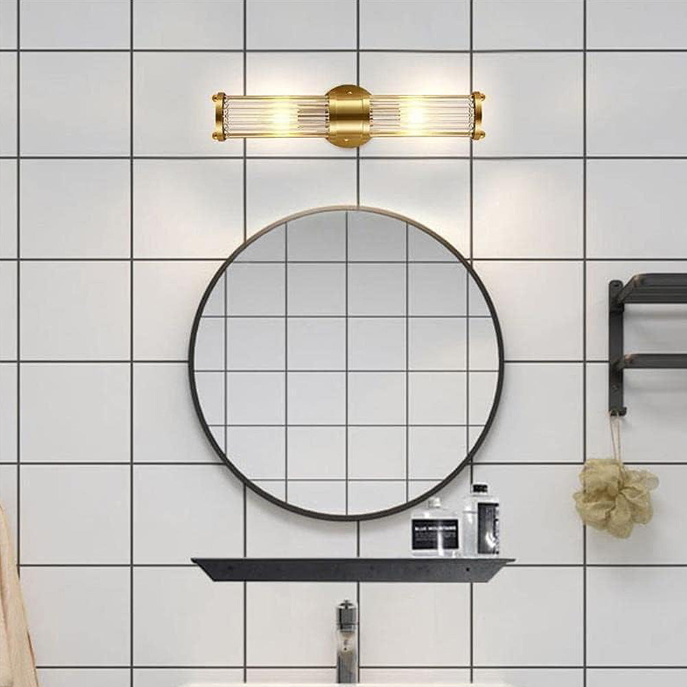 Auralite Goldene LED-Wandleuchte mit warmem Licht – Ansicht 6 von 10