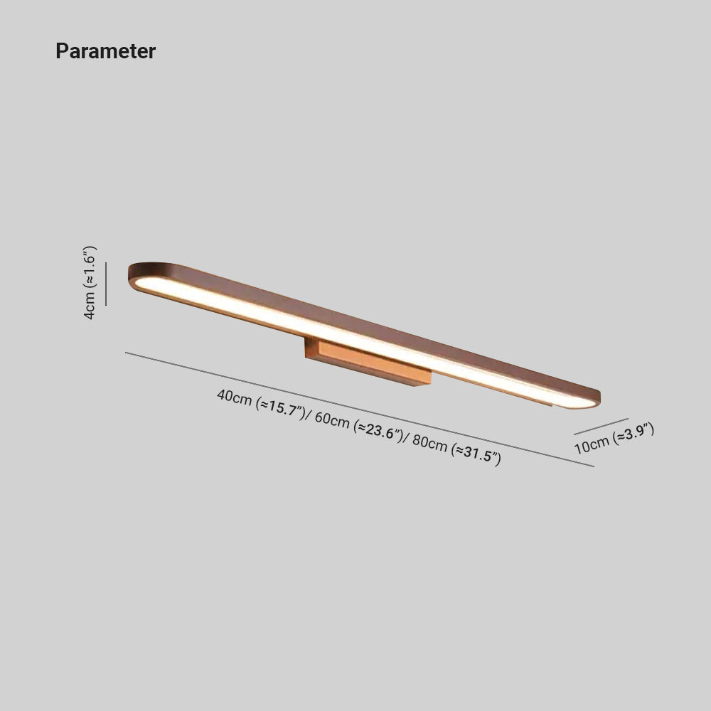 AurumLine Goldene LED-Wandleuchte für Schlafzimmer & Bad – Ansicht 7 von 7