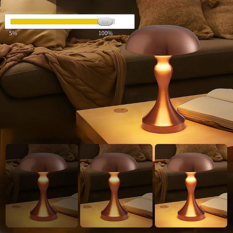 NimboSpot LED-Nachtlicht mit flexiblem Lesearm – Tischleuchte – Ansicht 7 von 7