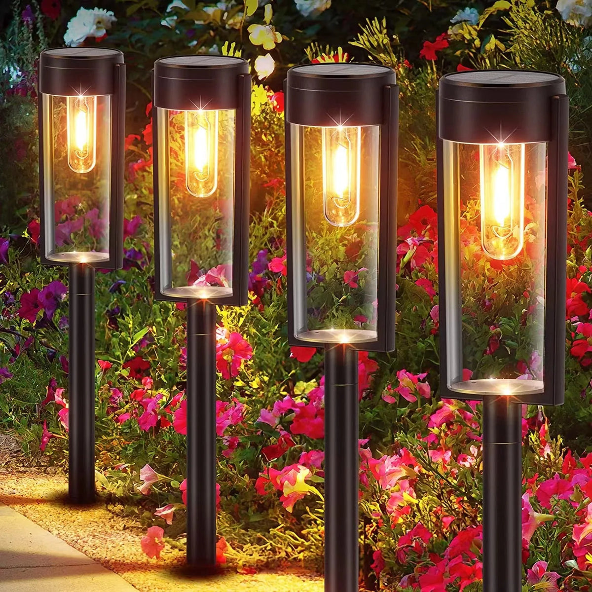 SolarLinea Solar-Lichterkette für Gartenwege – Solarleuchte