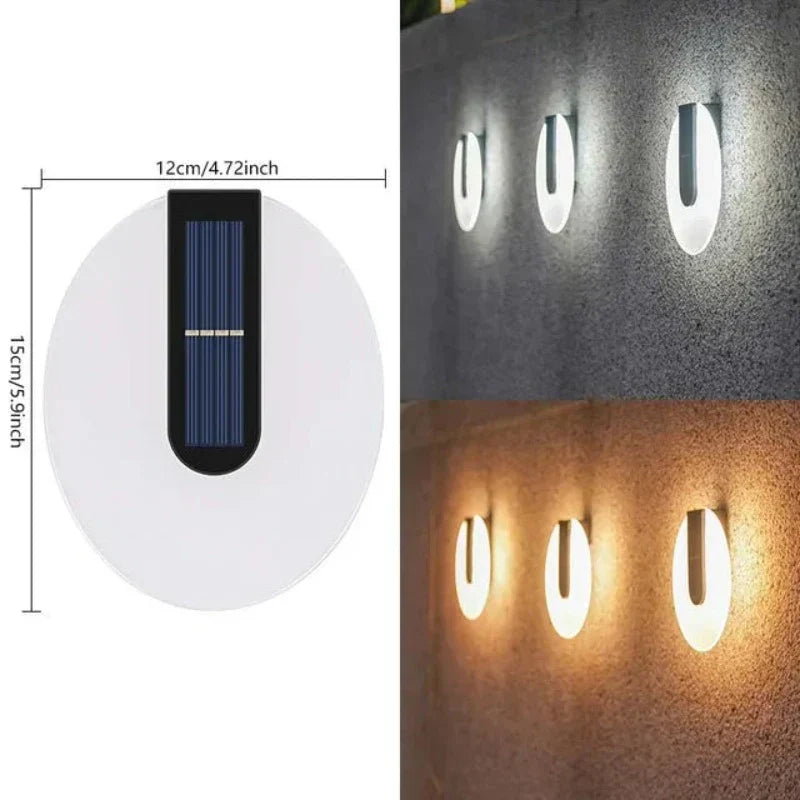 SolarWash Solare Wandleuchte für Außen – Außenwandleuchte – Ansicht 6 von 6