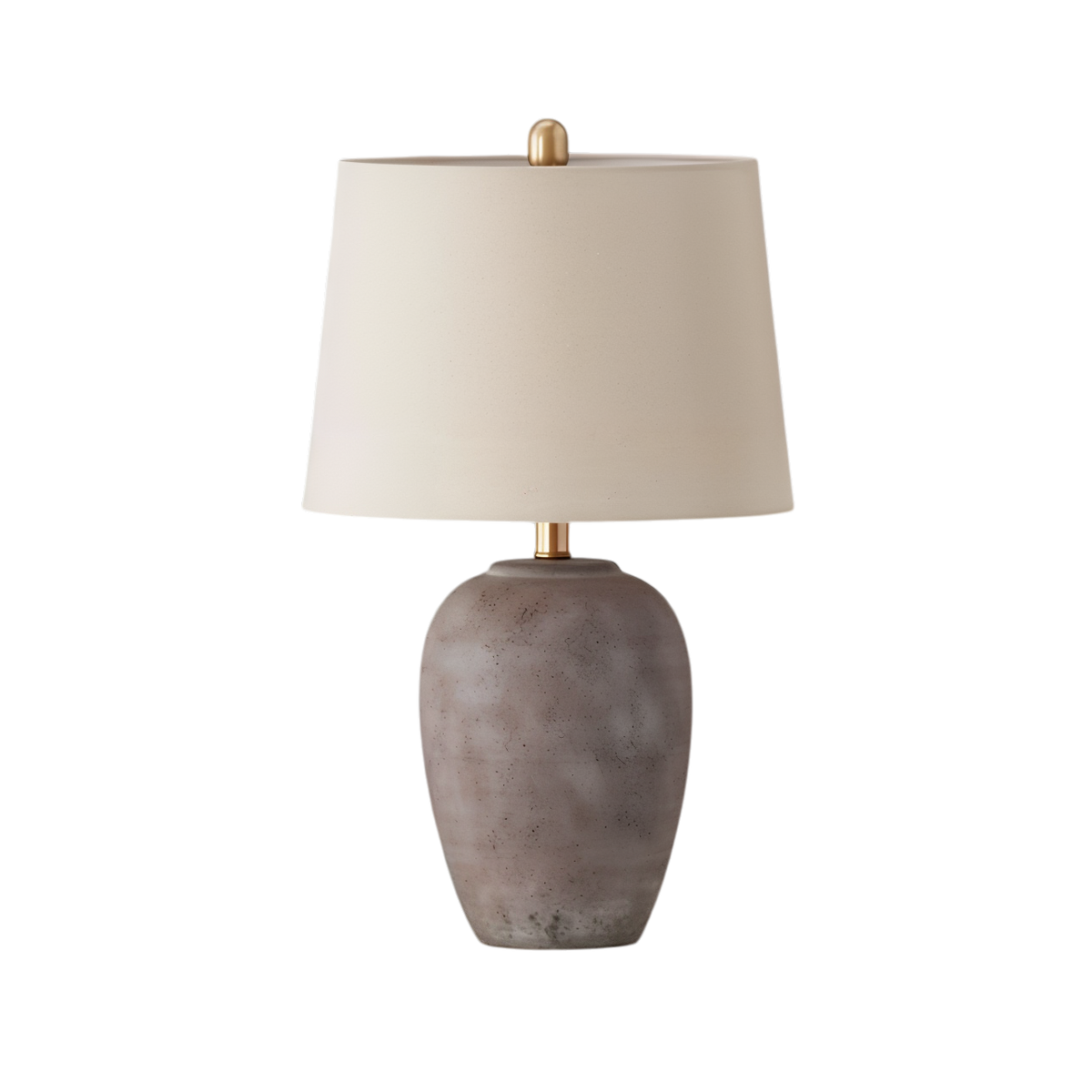 Ceramio Minimalistische LED-Tischlampe mit Keramiksockel – Tischleuchte – Ansicht 3 von 20