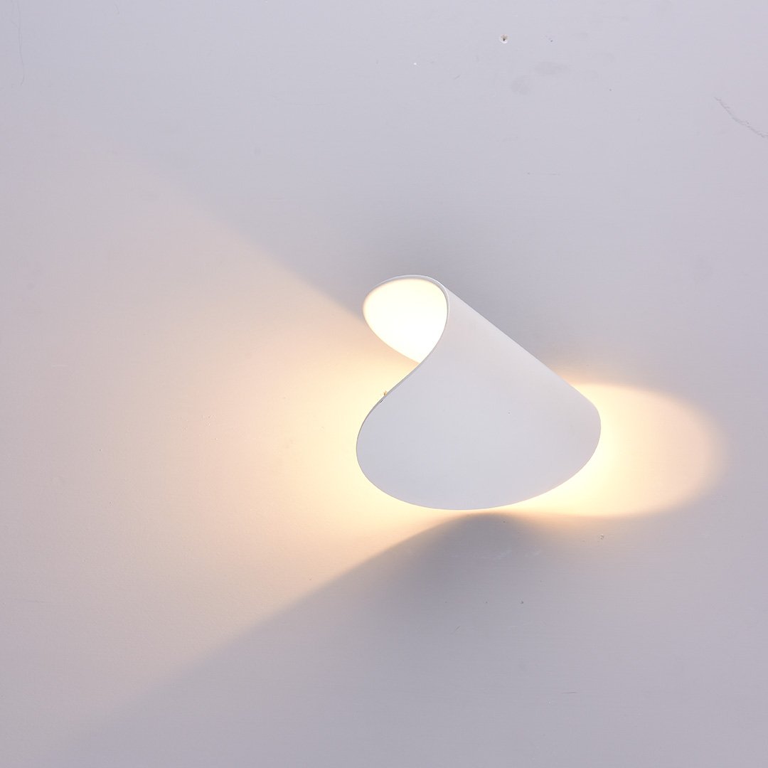 TwistArc Drehbare LED-Wandleuchte im Art-Déco-Stil – Ansicht 15 von 16