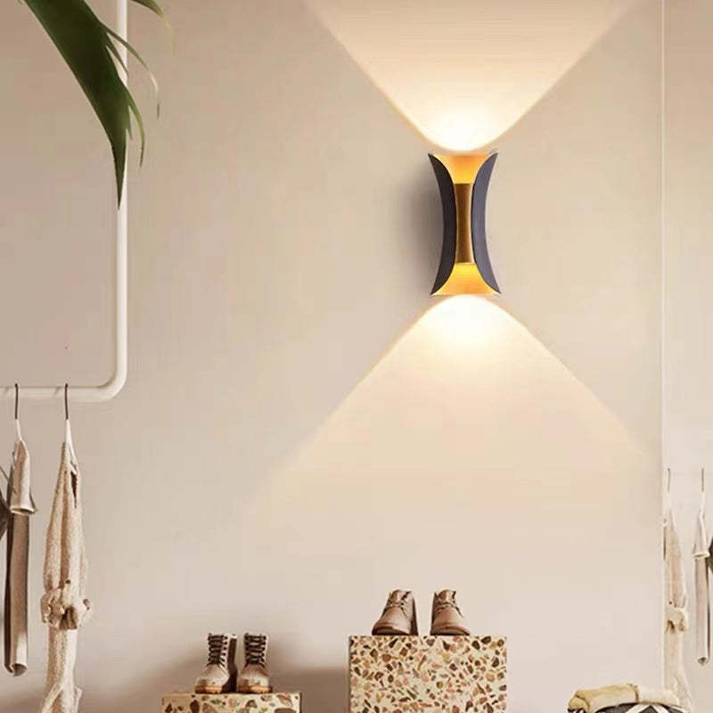 AmberLine Minimalistische LED-Wandleuchte für drinnen & draußen – Außenwandleuchte – Ansicht 12 von 19