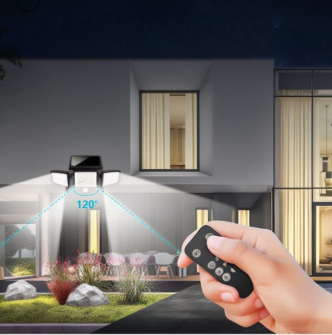 SolarShield Solar-Sicherheitsleuchte mit Bewegungssensor – Solarleuchte – Ansicht 6 von 6