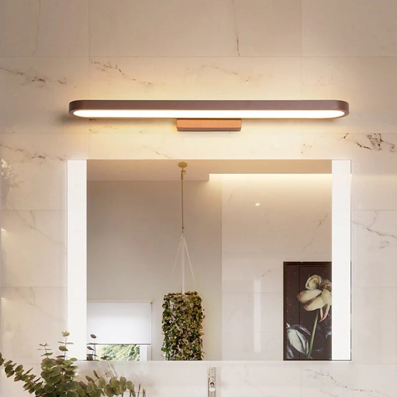 AurumLine Goldene LED-Wandleuchte für Schlafzimmer & Bad