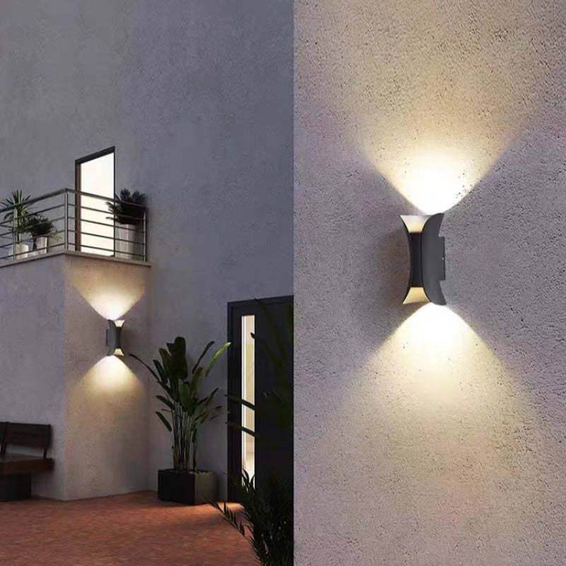 AmberLine Minimalistische LED-Wandleuchte für drinnen & draußen – Außenwandleuchte – Ansicht 8 von 19