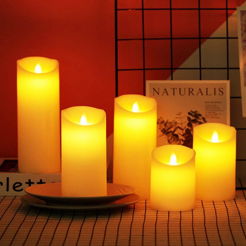WarmGlow Flammenlose LED-Kerzen für drinnen & draußen – Ansicht 13 von 17