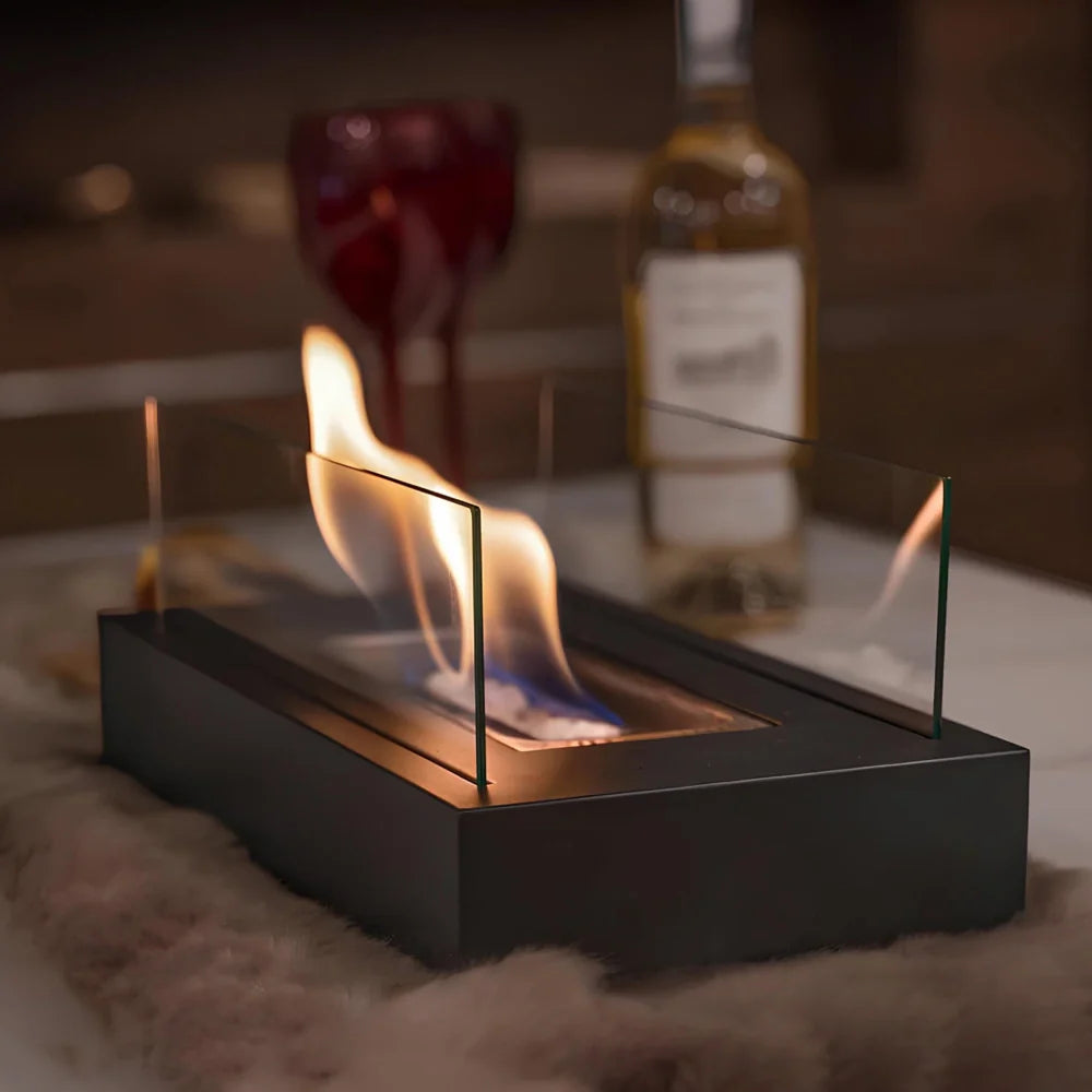Ardeva Bioethanol Tischkamin mit Echtflamme – Wohnaccessoire