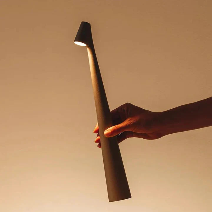 MarmoTrail Kabellose Tischleuchte mit sanftem Licht aus Aluminium – Ansicht 14 von 24
