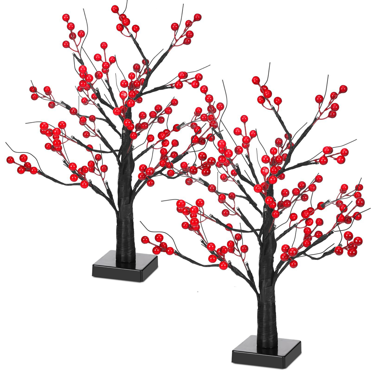 BerryLux LED-Bonsaibaum mit warmweißem Licht – Dekoleuchte – Ansicht 2 von 2