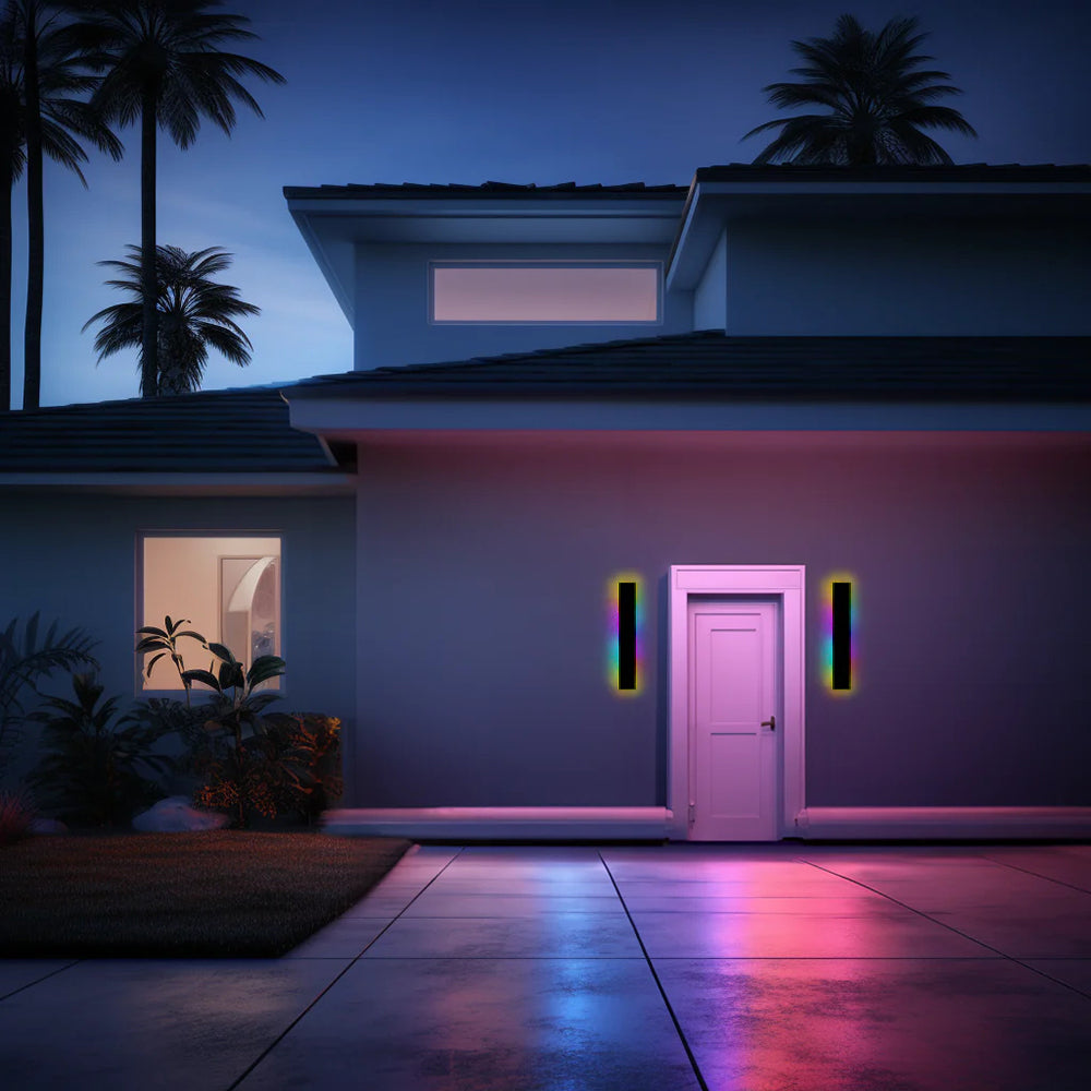 VantaGlow LED-Wandleuchte für Garten & Flur – Außenwandleuchte – Ansicht 17 von 24