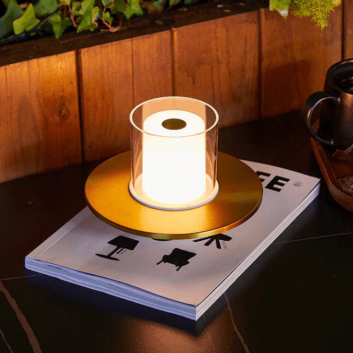 LumiFlame Induktive LED-Kerzenlampe für drinnen & draußen – Ansicht 3 von 20