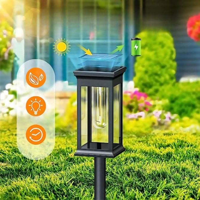 SolarLinea Solar-Lichterkette für Gartenwege – Solarleuchte – Ansicht 10 von 11
