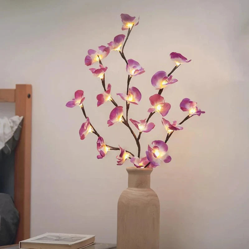 SilvaLux Kabelloser LED-Lichterzweig, biegsam & warmweiß – Lichterkette – Ansicht 19 von 23