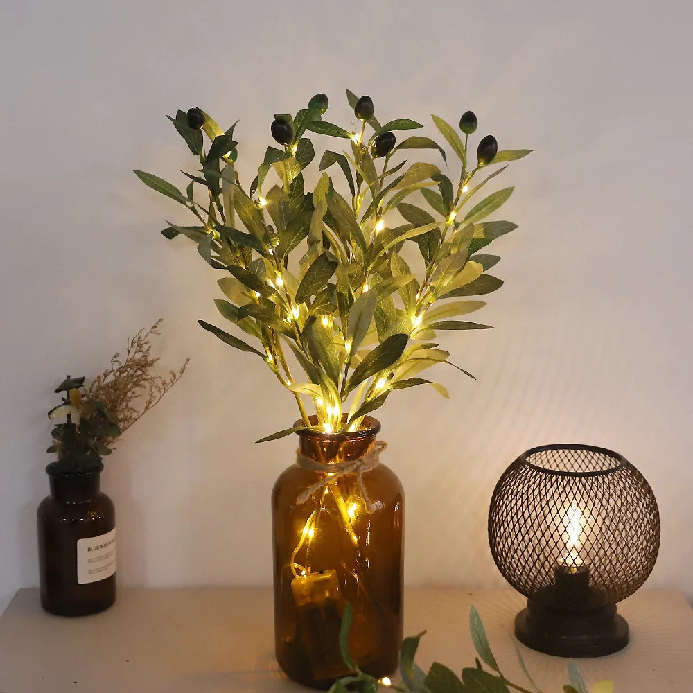 SilvaLux Kabelloser LED-Lichterzweig, biegsam & warmweiß – Lichterkette – Ansicht 21 von 23