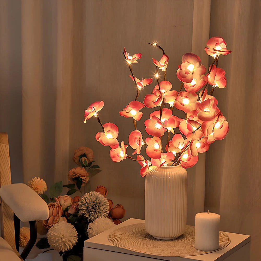 SilvaLux Kabelloser LED-Lichterzweig, biegsam & warmweiß – Lichterkette – Ansicht 4 von 23