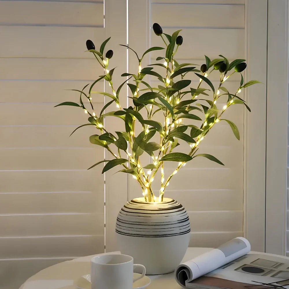 SilvaLux Kabelloser LED-Lichterzweig, biegsam & warmweiß – Lichterkette – Ansicht 6 von 23